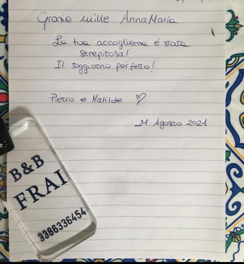 B&B Frai Półwysep Sorrentyński Zewnętrze zdjęcie