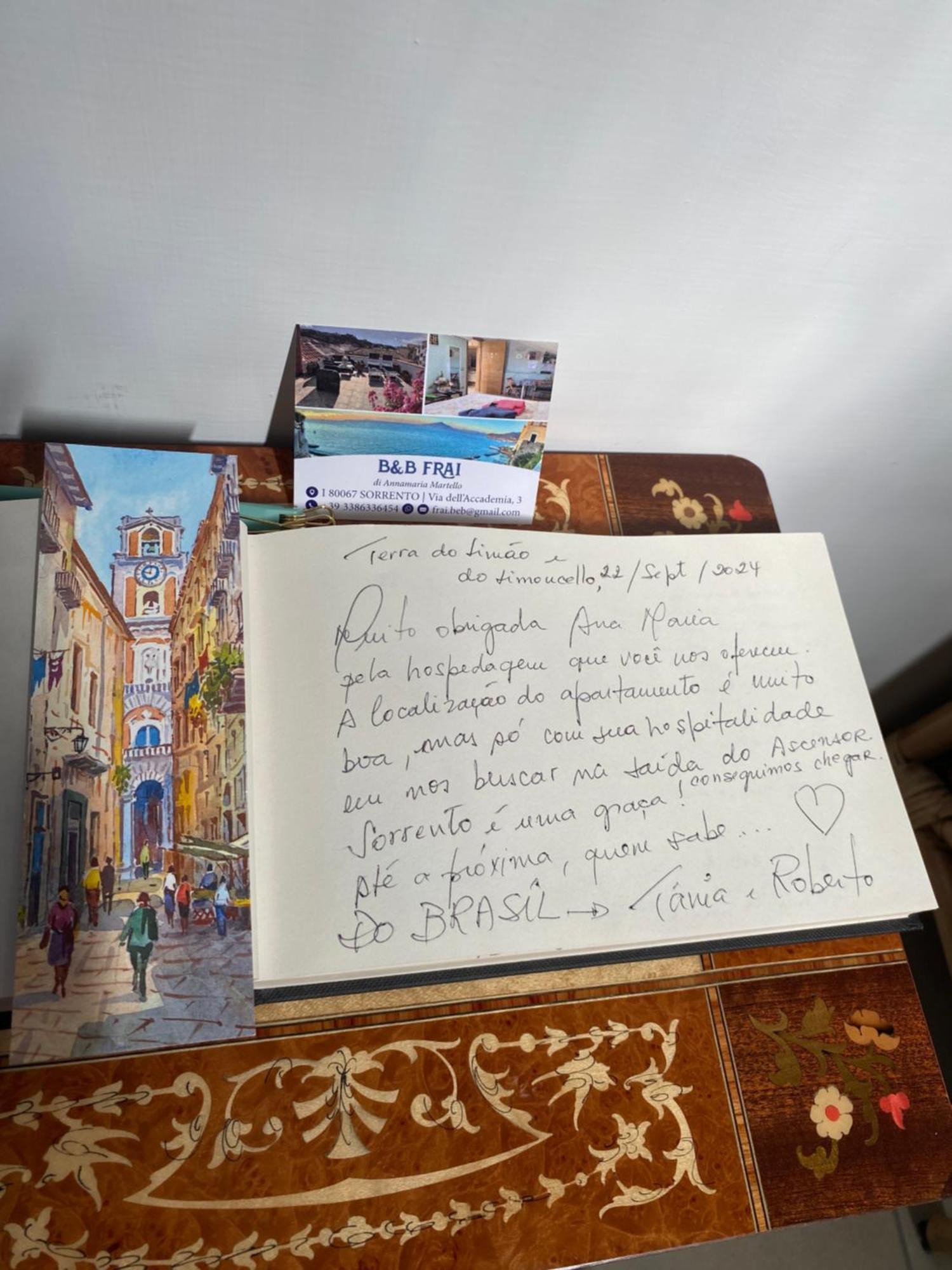 B&B Frai Półwysep Sorrentyński Zewnętrze zdjęcie